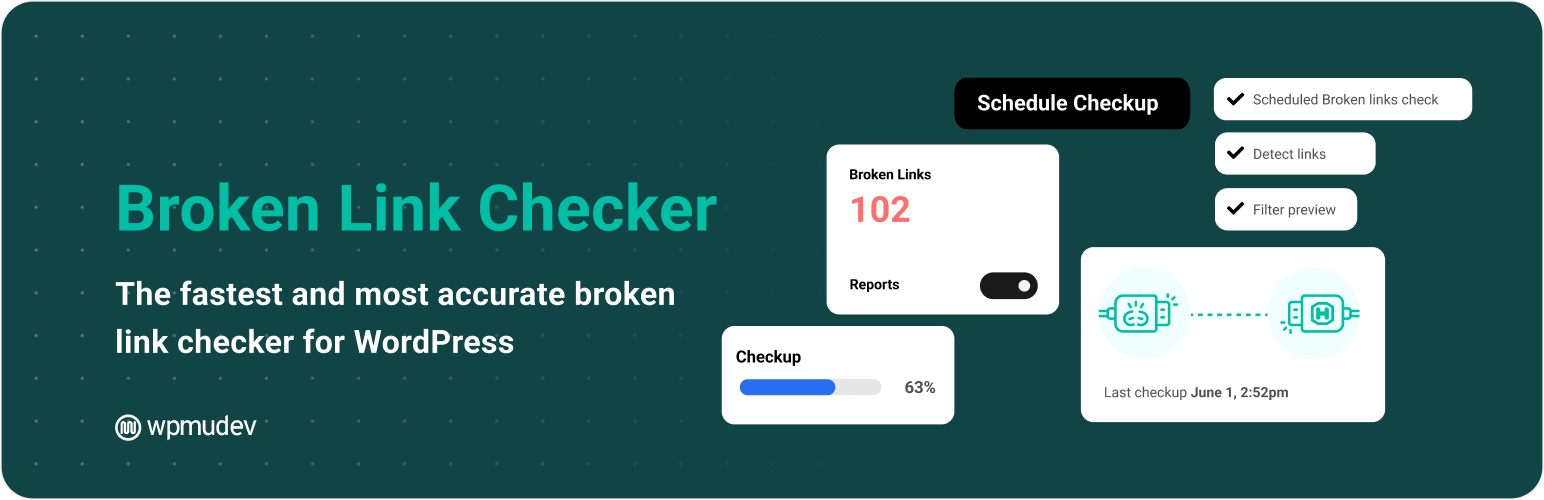 Bannière de Broken Link Checker