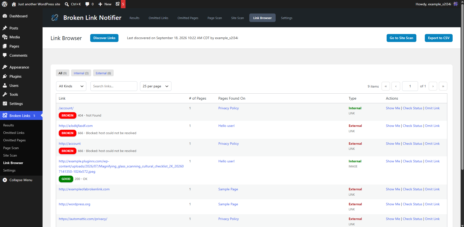 Link Browser