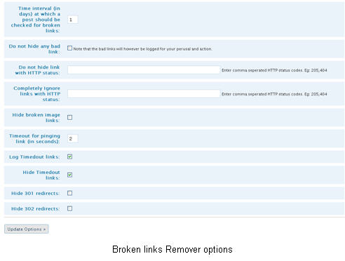 Broken Links Remover