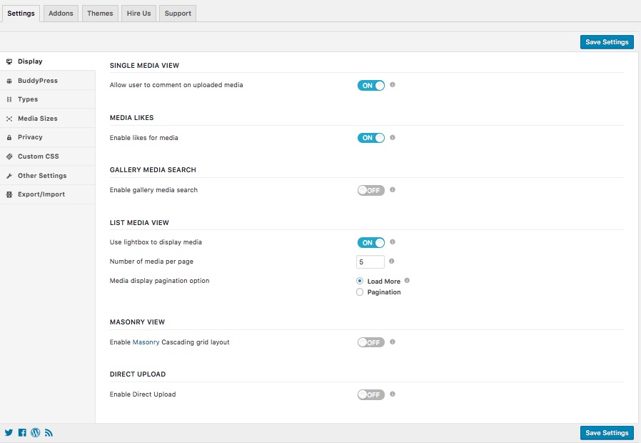 Display Settings