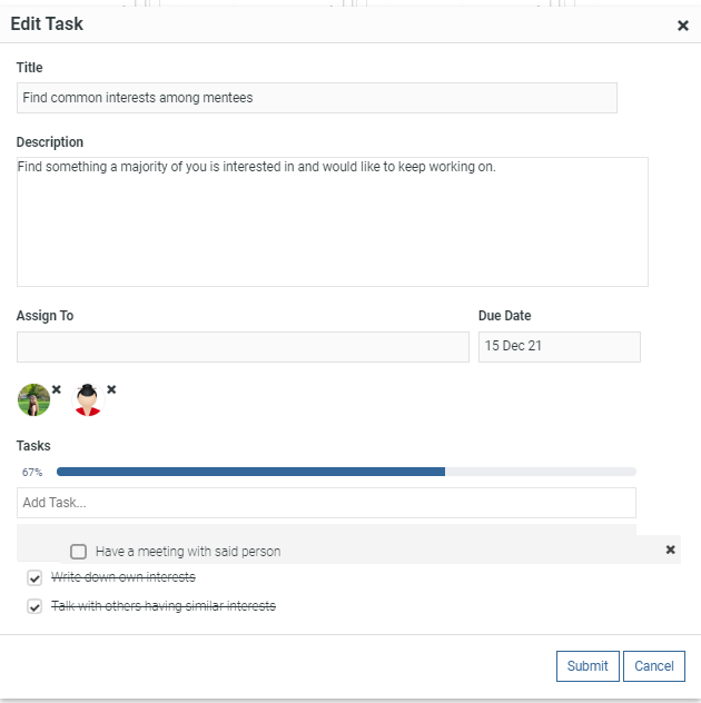 Prioritize the sub-tasks