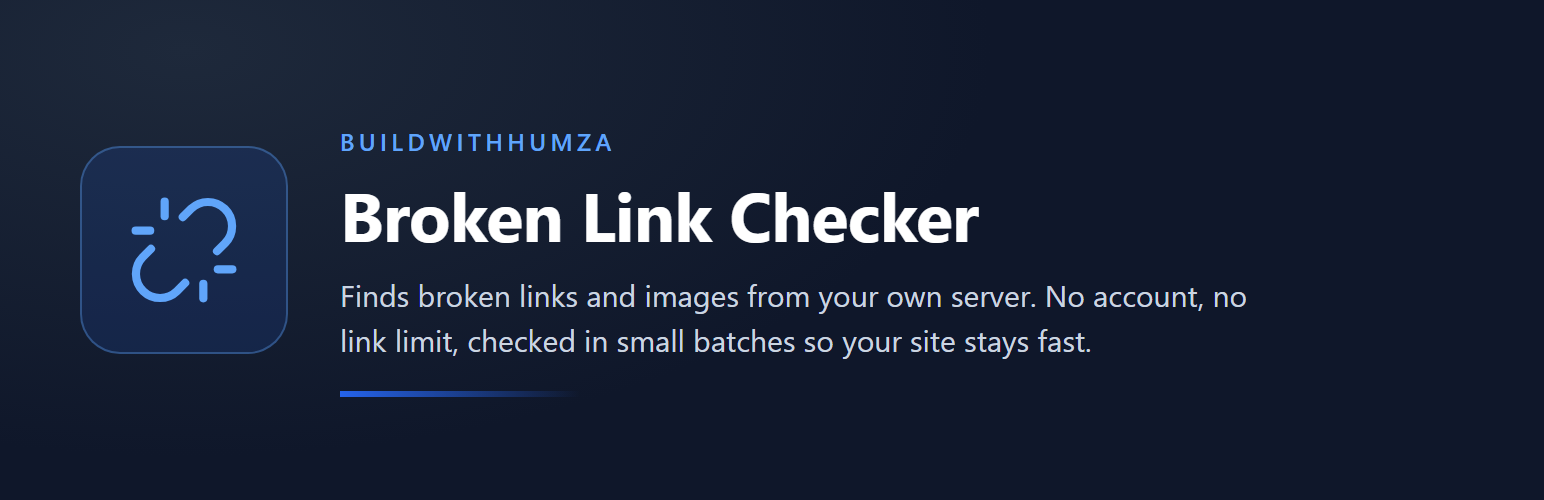 BuildWithHumza Broken Link Checker