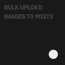 Bulk Images to Posts logo
