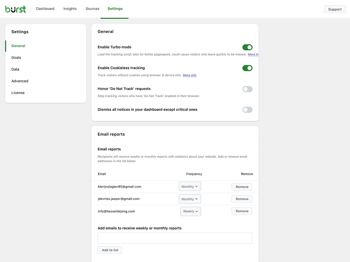 Burst Statistics – Análises Amigáveis à Privacidade para WordPress
