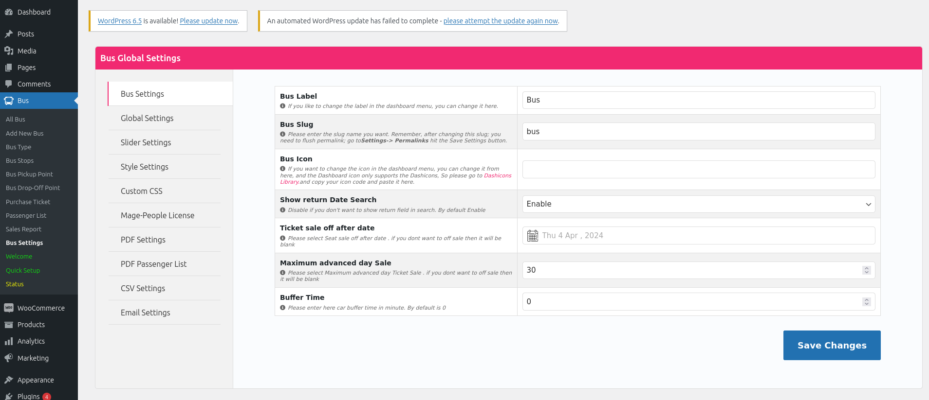 Bus Ticket Booking with Seat Reservation – WpBusTicketly | WordPress plugin