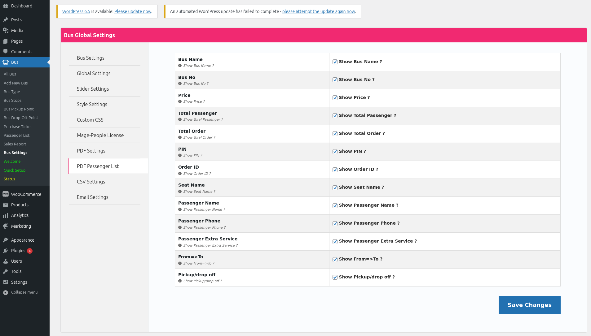 Bus Ticket Booking with Seat Reservation – WpBusTicketly | WordPress plugin