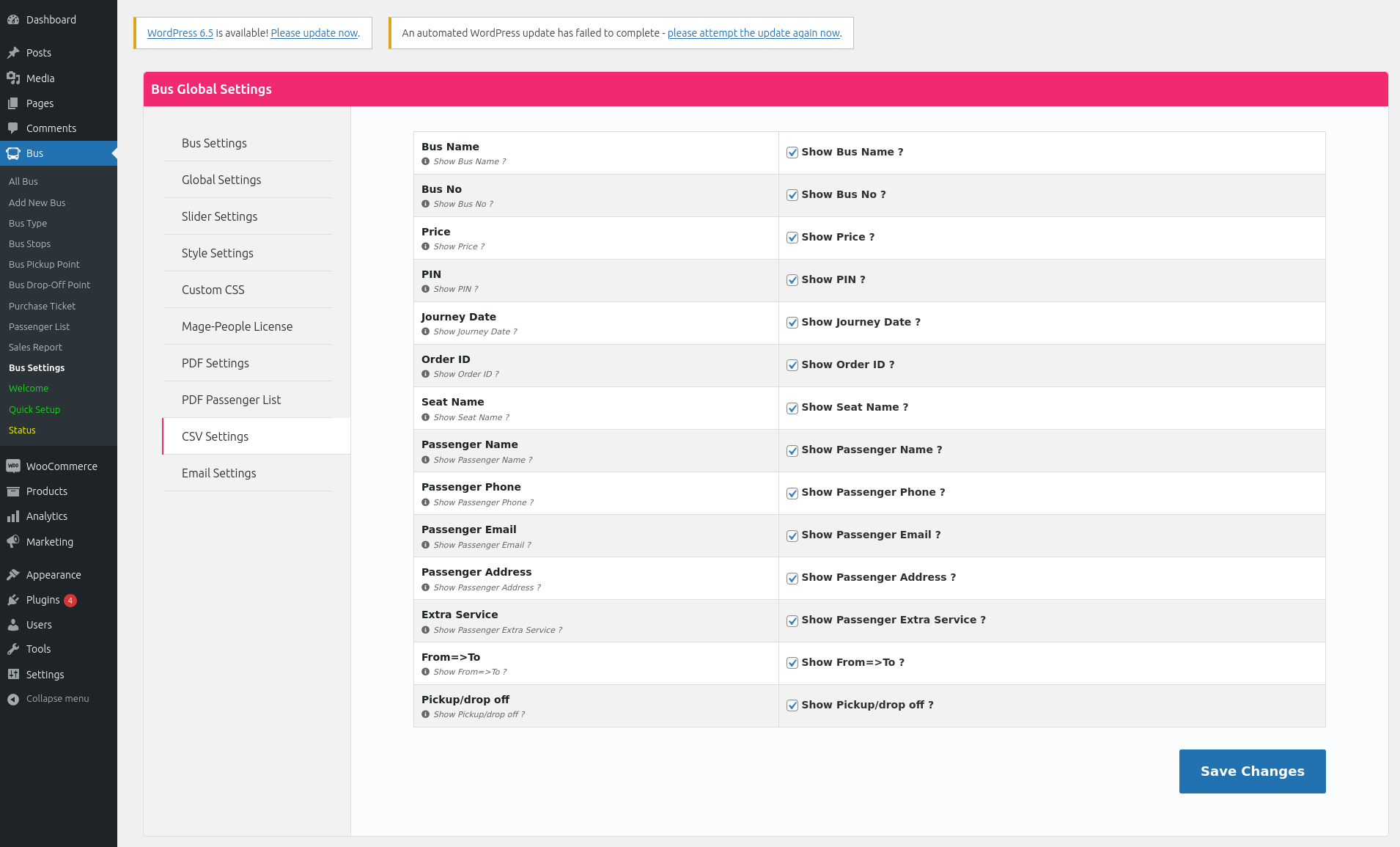 Bus Ticket Booking with Seat Reservation – WpBusTicketly | WordPress plugin