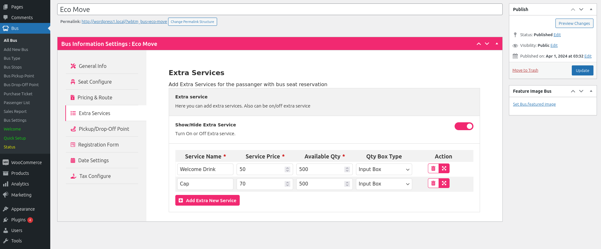 Bus Ticket Booking with Seat Reservation – WpBusTicketly | WordPress plugin