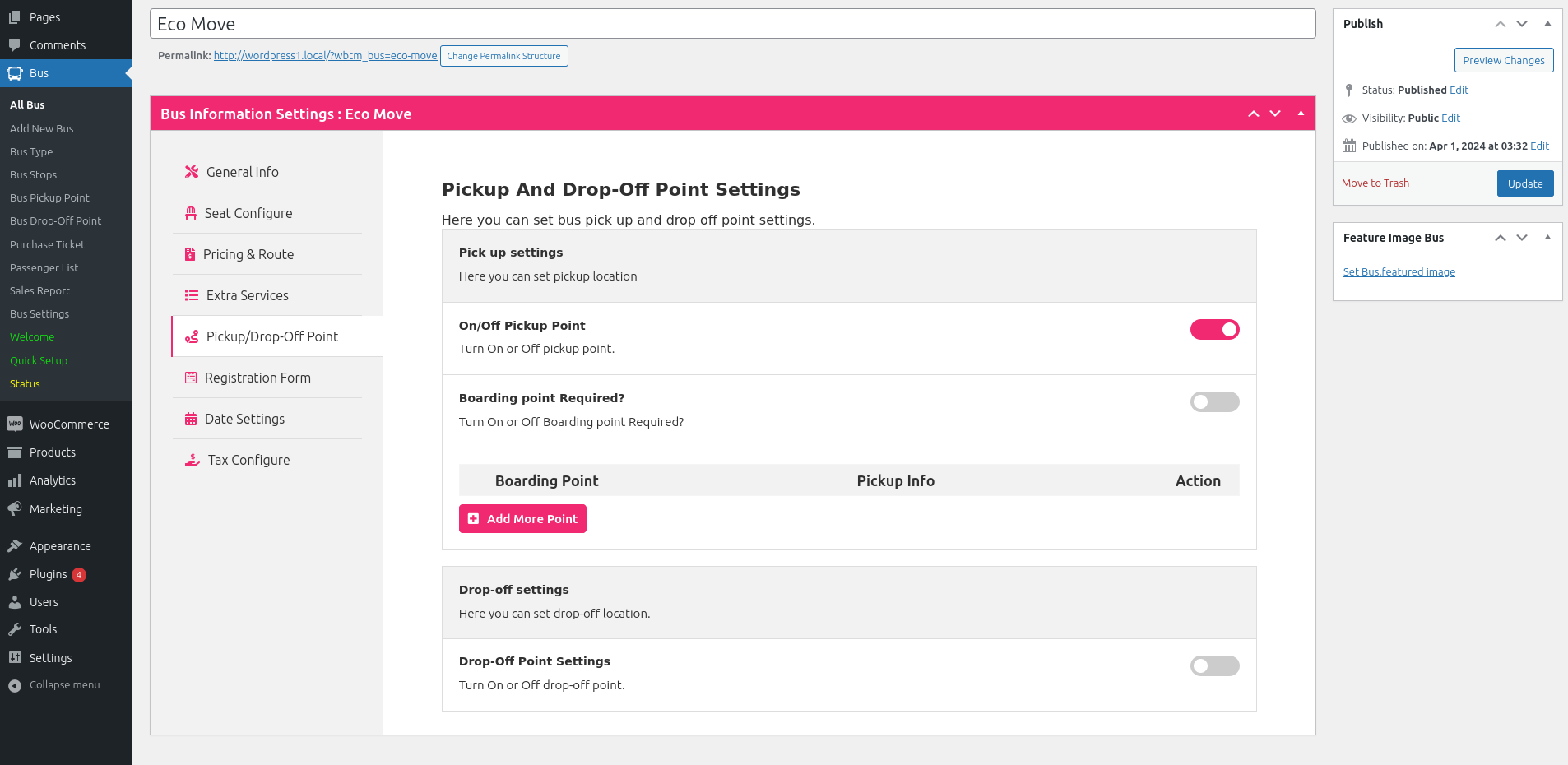 Bus Ticket Booking with Seat Reservation – WpBusTicketly | WordPress plugin