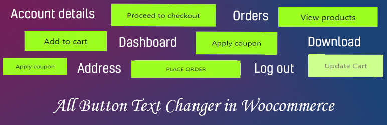 Button Text Changer WC