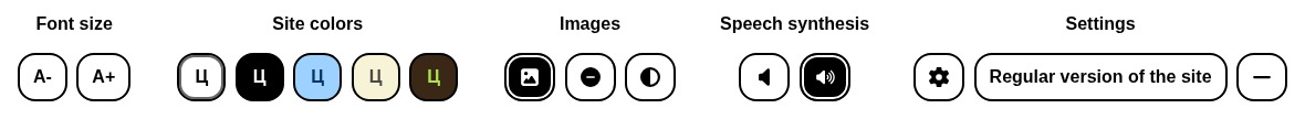 The Button visually impaired panel <code>screenshot-1.jpg</code>.