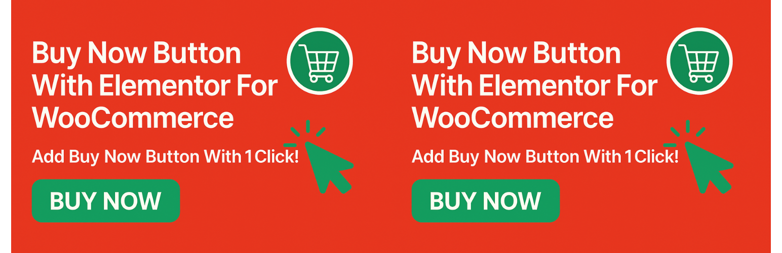 WordPress 外掛 Buy Now Button with Elementor for WooCommerce 的封面圖片。