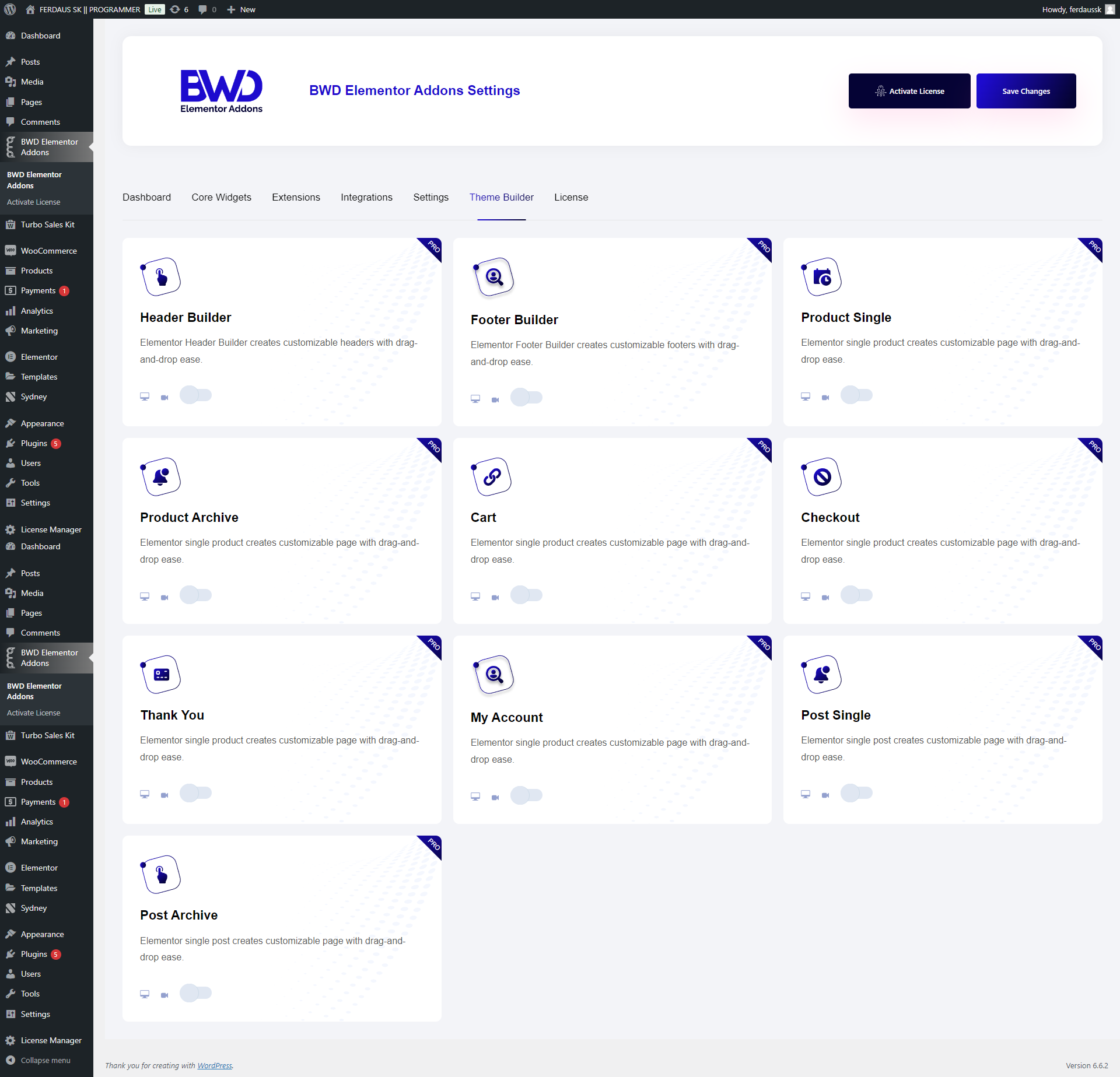 BWD Elementor Addons (2500+ presets, Meet The Team, Lottie, Lord Icon, Masking, Woocommerce, Theme Builder, Products, Blogs, CV, Contact Form 7 Styler, Header, Slider, Hero Section)