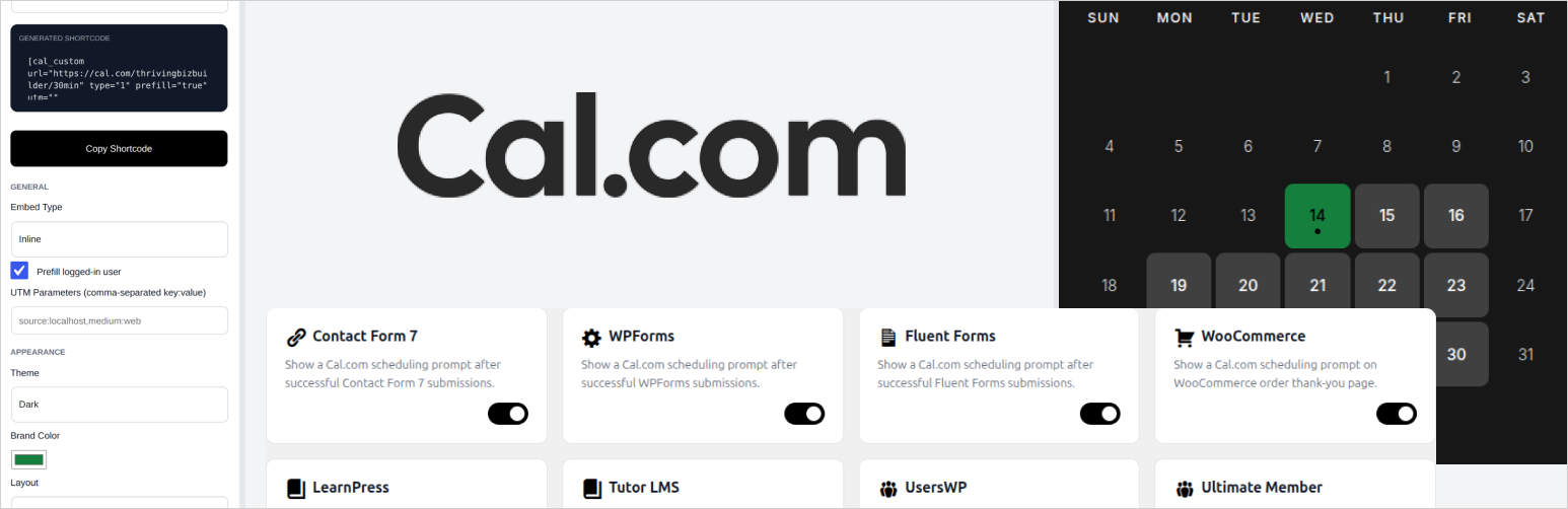 Cal.com preview