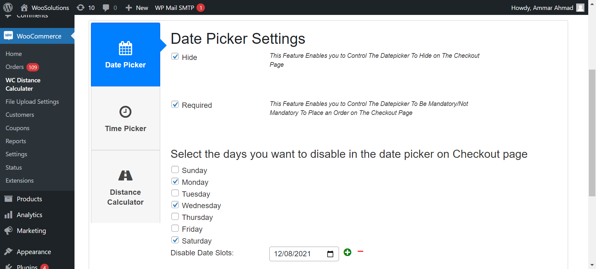 Distance-Based Pricing Configuration