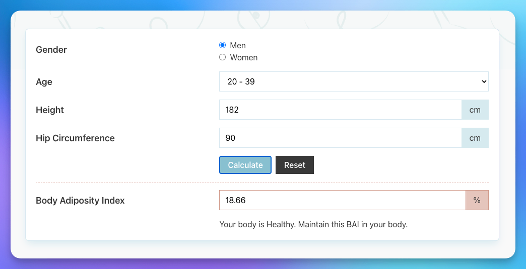 Frontend - calculator on frontend