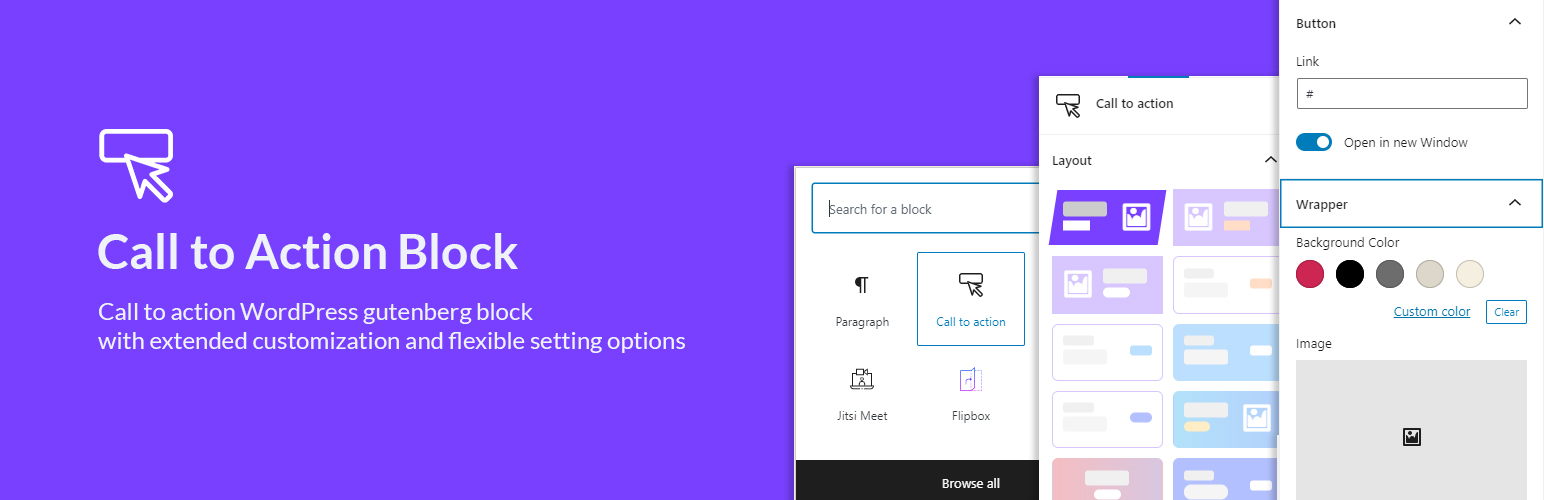 Call to Action Block by WPPOOL
