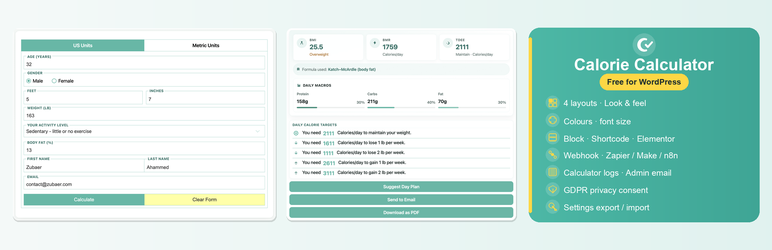 Calorie Calculator preview