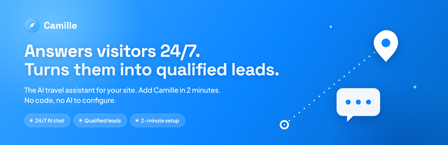 Camille – AI Chat for Travel Brands