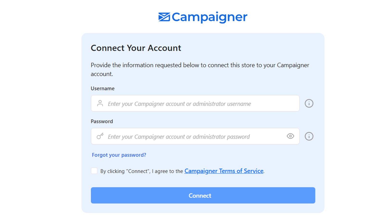 Connect your WooCommerce site to your Campaigner account