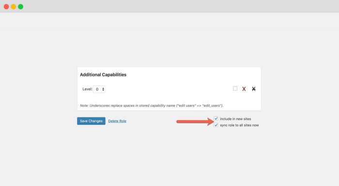 Suporte a multisite: O Capabilities pode controlar permissões em um único site ou em toda a sua rede.