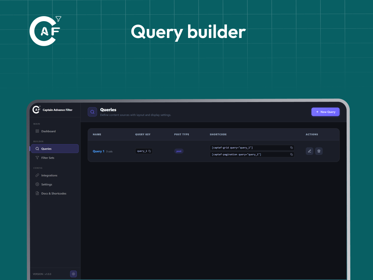 Query builder