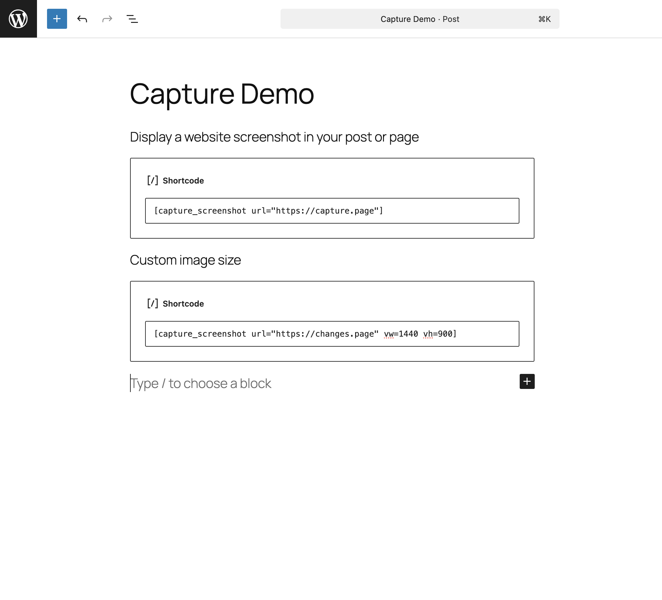 Test connection feature
