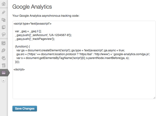 Carolyn Google Analytics