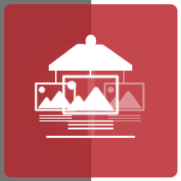 Carousel Horizontal Posts Content Slider Icon