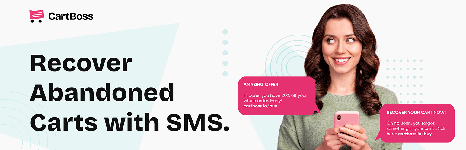 SMS Abandoned Cart Recovery ✦ CartBoss