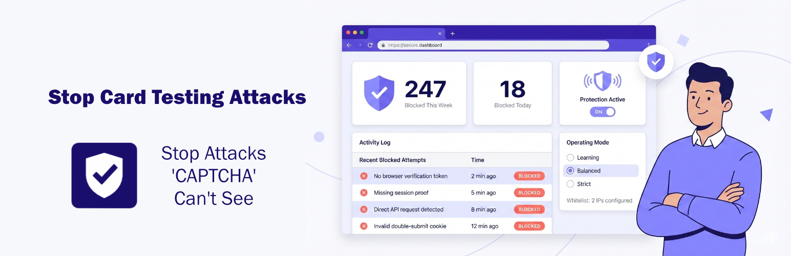 WordPress 外掛 Carticy Checkout Shield for WooCommerce 的封面圖片。