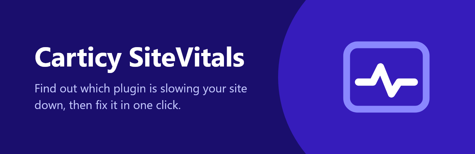 WordPress 外掛 Carticy SiteVitals 的封面圖片