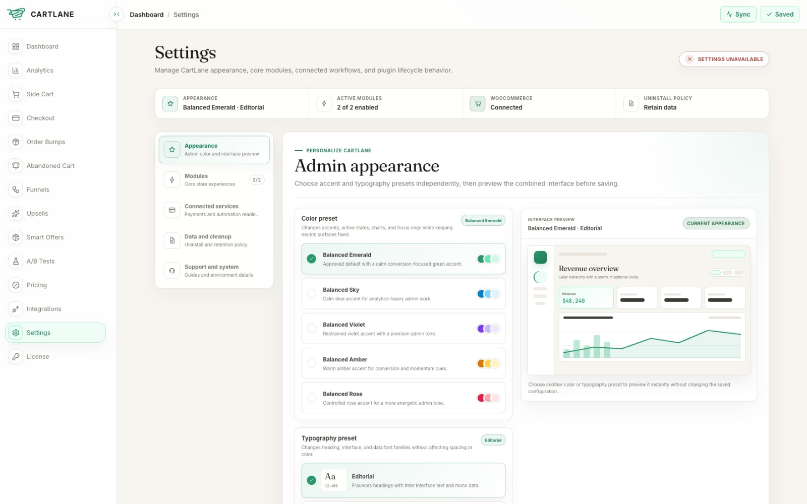 CartLane – Funnel &amp; Checkout Booster for WooCommerce