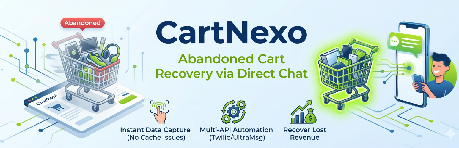 CartNexo – Abandoned Cart Recovery