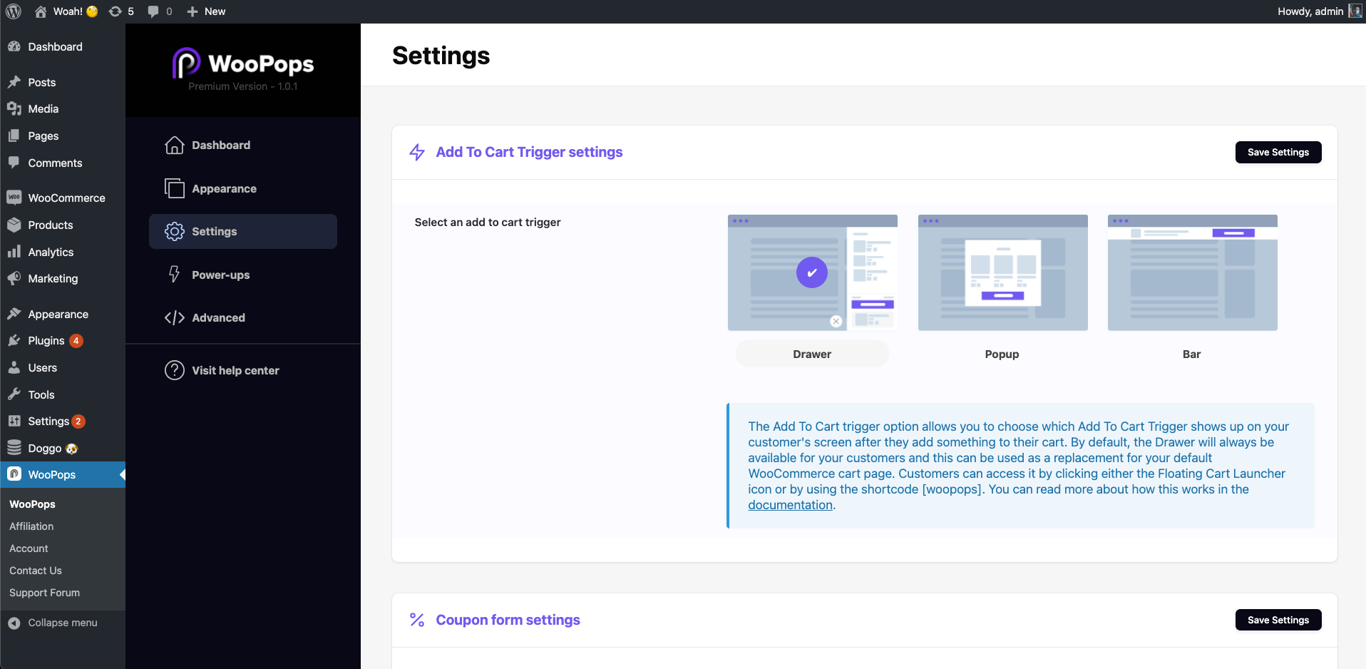 ⚡️ Choose from multiple triggers (pro)