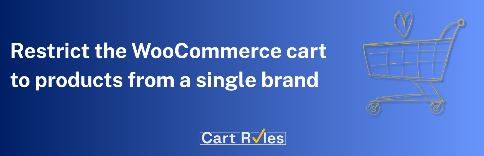 CartRules One Brand in Cart for WooCommerce