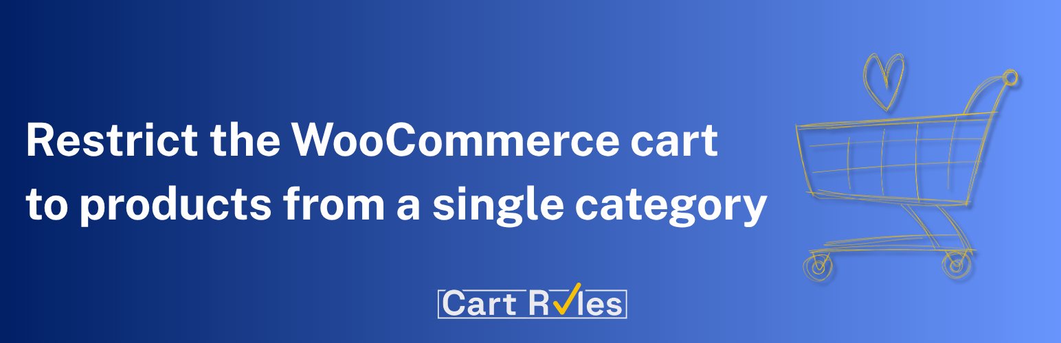 CartRules One Category in Cart for WooCommerce