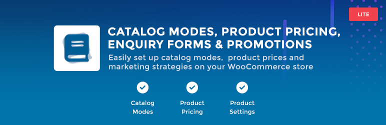 wModes – Catalog Mode, Product Pricing, Enquiry Forms & Promotions | for WooCommerce