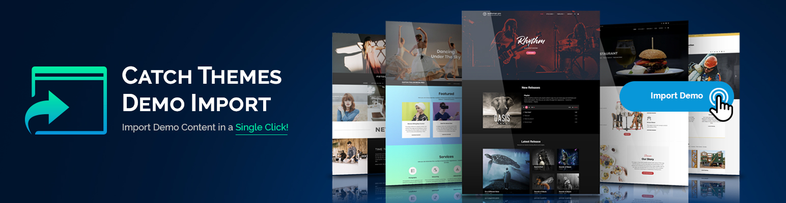 Catch Themes Demo Import