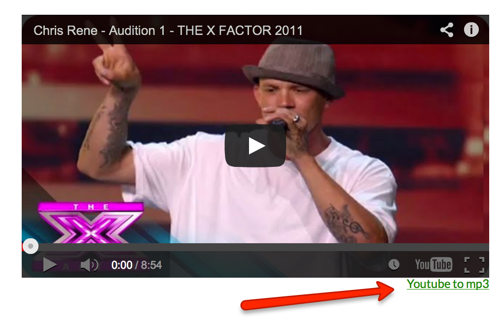 Here is how the link is diplayed.