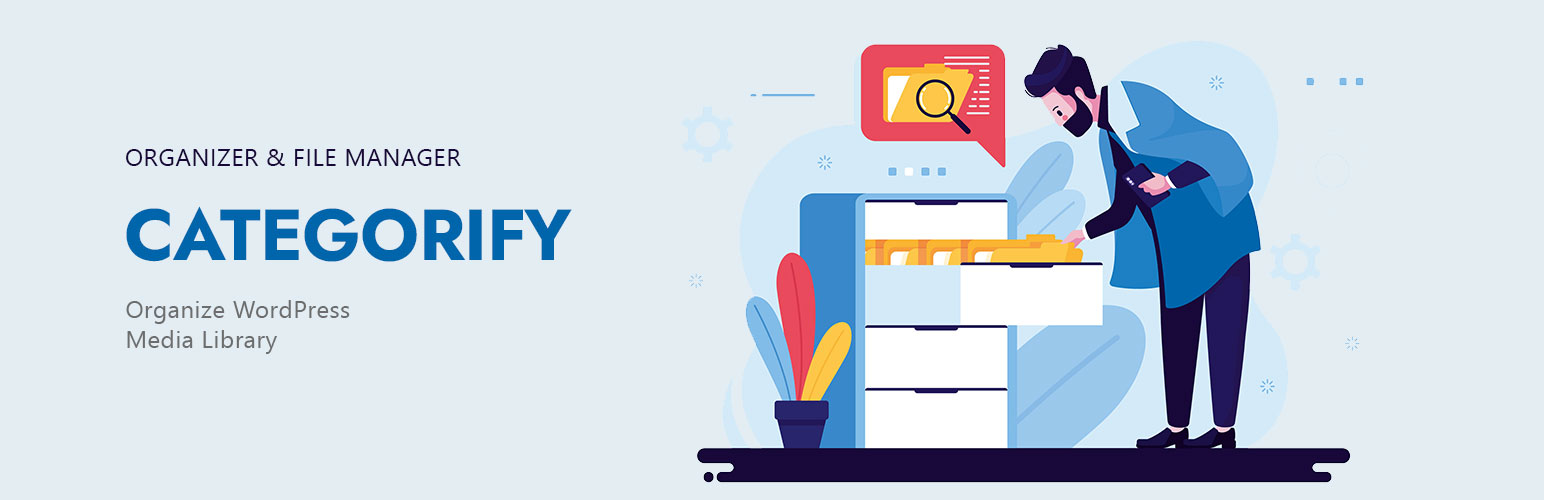 Categorify – WordPress Media Library Category & File Manager