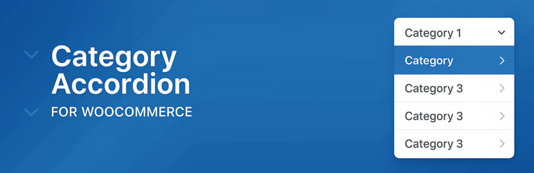 Category Accordion for WooCommerce