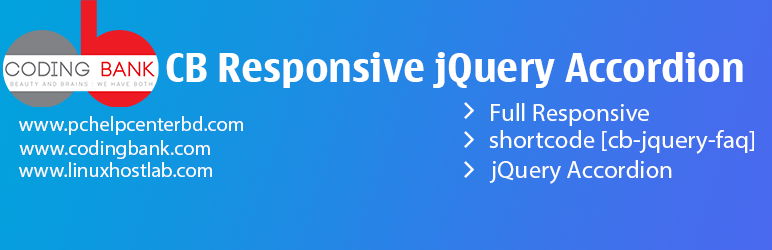 CB Responsive jQuery Accordion