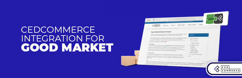 CedCommerce Integration for Good Market