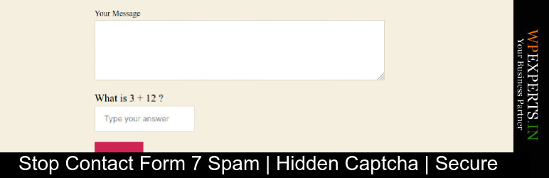Contact Form 7 Spam Killer