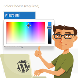 Color Picker for Contact Form 7