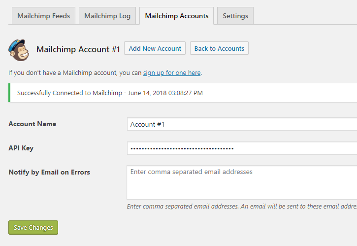 Integration for Mailchimp and Contact Form 7, WPForms, Elementor, Ninja Forms