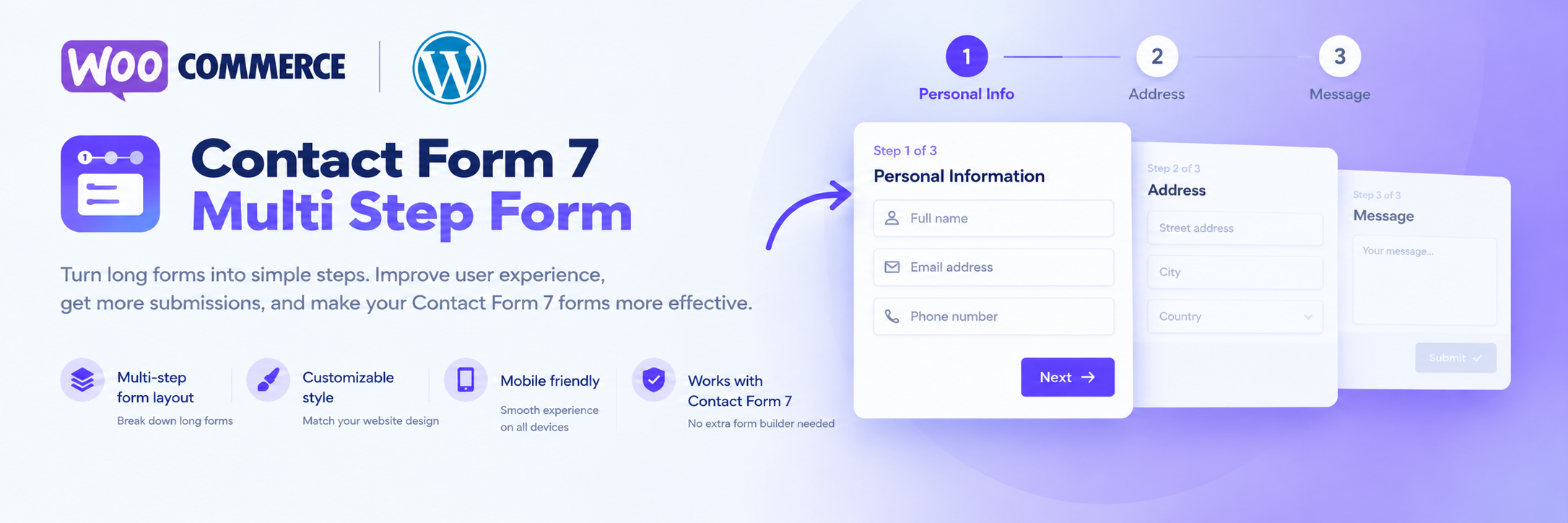 Multi-Step Forms for Contact Form 7 preview
