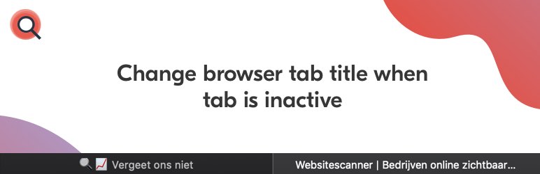 Browser Tab Title Reminder