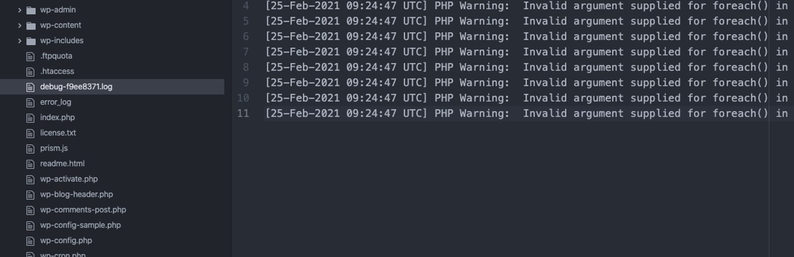 Change Debug Log Location